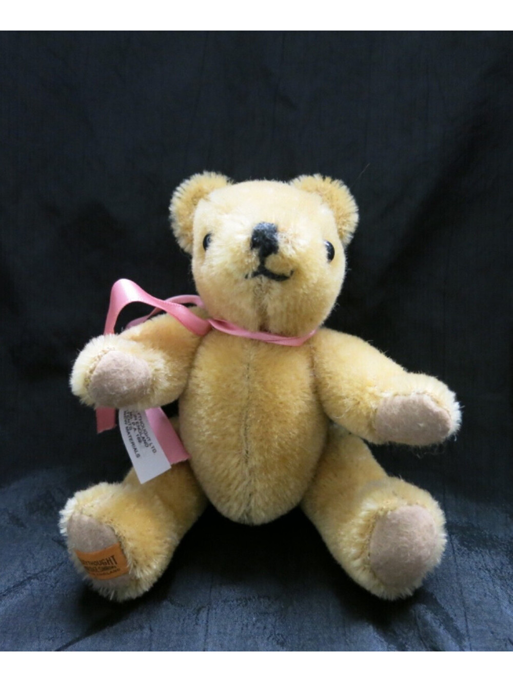 American Girl Pleasant Co Samantha Birthday Mohair Teddy Bear Merry Thought 5.5"